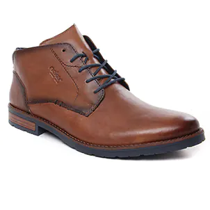 bottines-chukka marron même style de chaussures en ligne pour hommes que les  Rieker