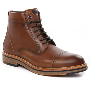 Chaussures homme hiver 2024 - chaussures montantes Fluchos marron