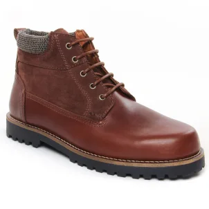 chaussures-montantes marron même style de chaussures en ligne pour hommes que les  Kost