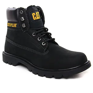 chaussures-montantes noir même style de chaussures en ligne pour hommes que les  Caterpillar