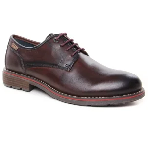 derbys marron foncé même style de chaussures en ligne pour hommes que les  Pikolinos