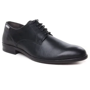 derbys noir même style de chaussures en ligne pour hommes que les  Pikolinos