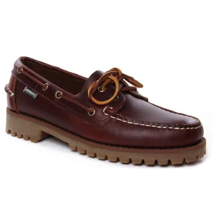 Sebago Ranger Brown : chaussures dans la même tendance homme (mocassins-bateaux marron) et disponibles à la vente en ligne 