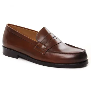 mocassins marron même style de chaussures en ligne pour hommes que les  Brett And Sons