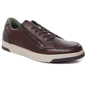 tennis-baskets-mode marron foncé même style de chaussures en ligne pour hommes que les  Rieker