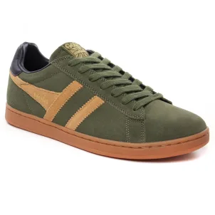 tennis-baskets-mode vert kaki même style de chaussures en ligne pour hommes que les  Gola