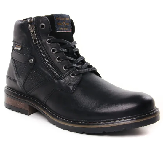 Chaussures Montantes Redskins Eternel Noir, vue principale de la chaussure homme