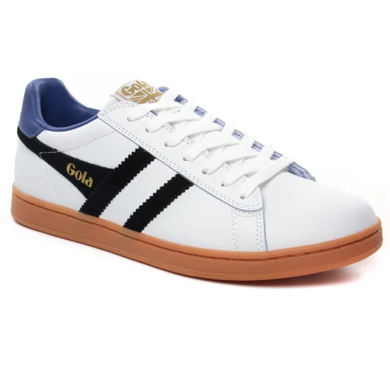 Tennis Et Baskets Mode Gola Equipe 2 White Black, vue principale de la chaussure homme