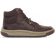 chaussures basses à lacets marron foncé mode homme automne hiver 2024 vue 2