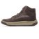 chaussures basses à lacets marron foncé mode homme automne hiver 2024 vue 3