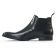 boots noir mode homme mode vue 3
