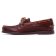 mocassins bateaux marron foncé mode homme mode vue 3